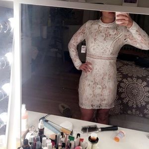 Lace cocktail dress